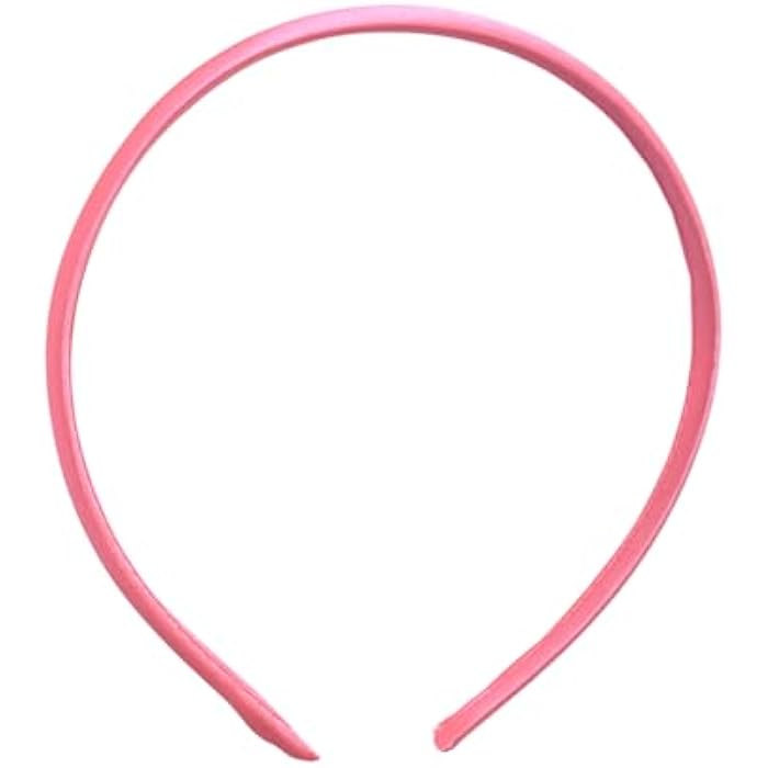 Daphne Satin Hair Band For Girls - Pink - Image 2